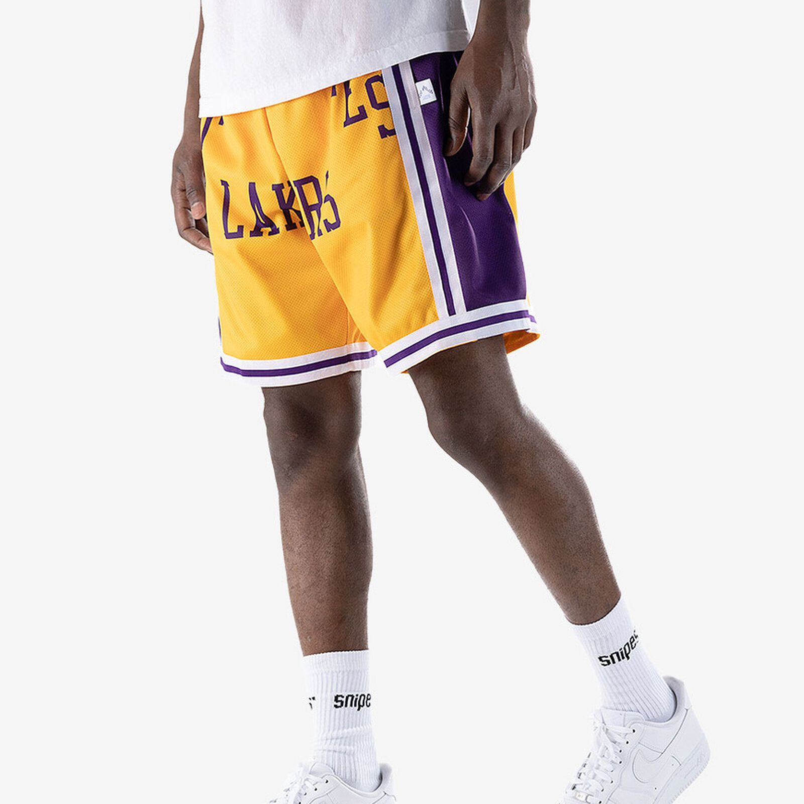 Mitchell Ness Basketball Shorts Lakers Team Men’s