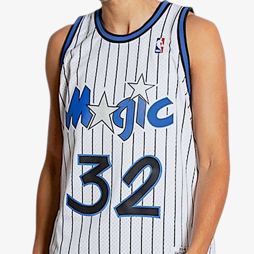 Mitchell Ness pinstripe Magic jersey