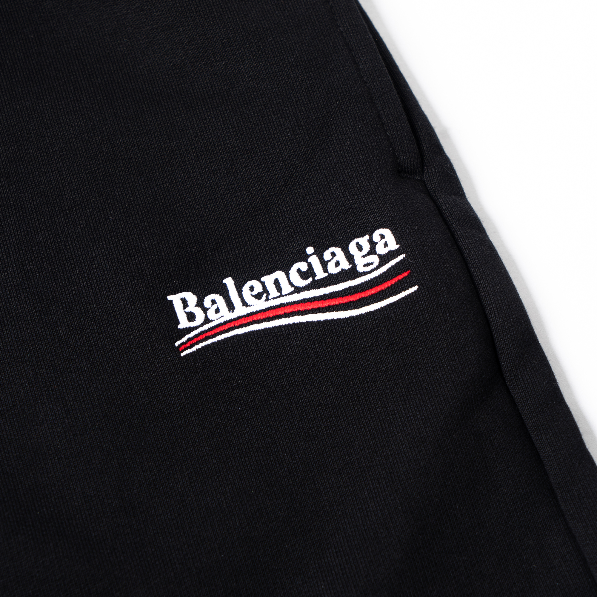 Мужские шорты Balenciaga (черные) — фото 7