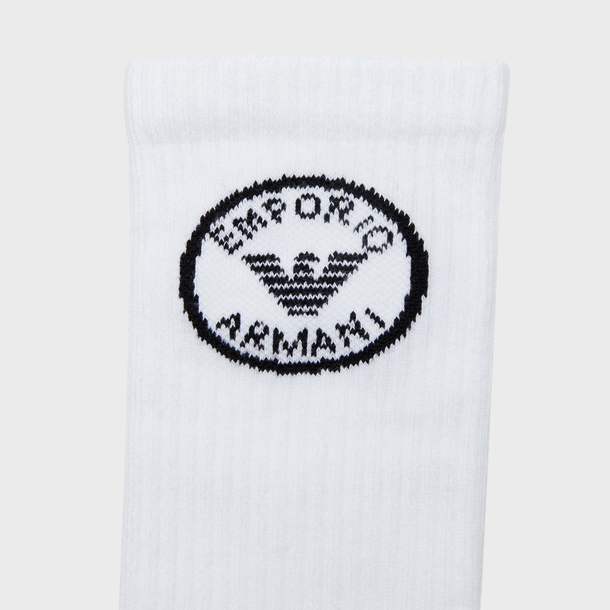 EMPORIO ARMANI Crew Socks Men’s 3 Pack White