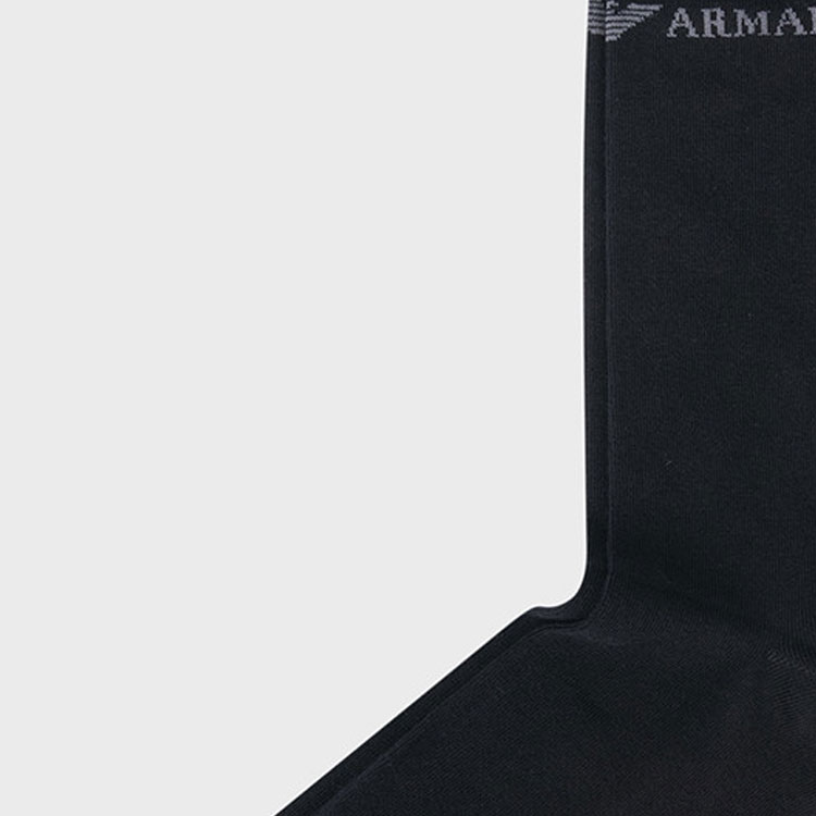 EMPORIO ARMANI Knee High Socks Men’s 3 Pack Black