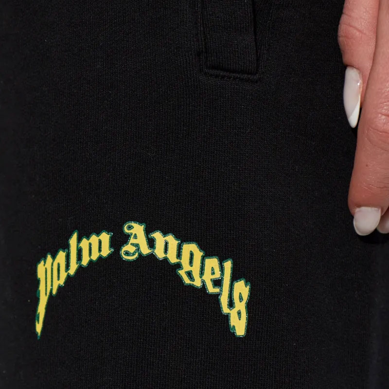 Женские штаны PALM ANGELS (черные) — фото 5