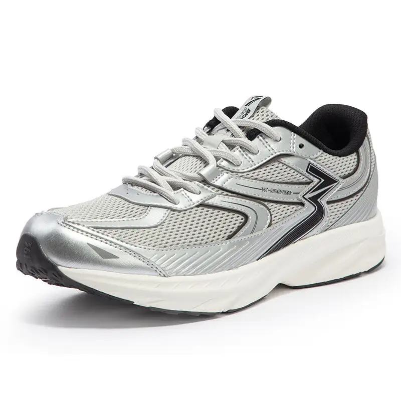 361° Cushioning Abrasion Resistant Breathable Low top Running Shoes Men’s Photon Gray/Silver White