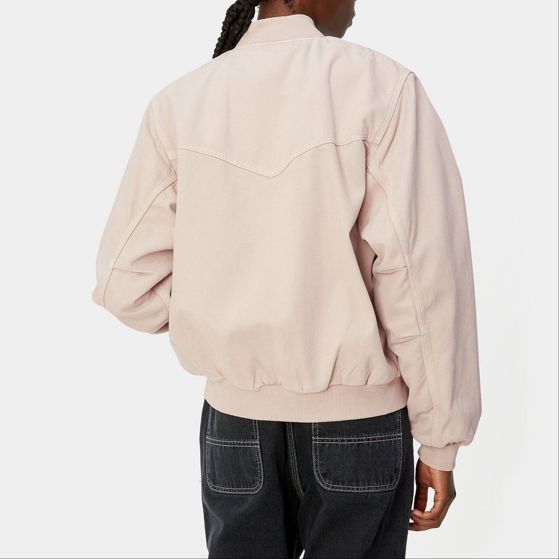 Куртка Carhartt WIP SS24 W' OG Santa Fe Bomber (бежевый) — фото 4