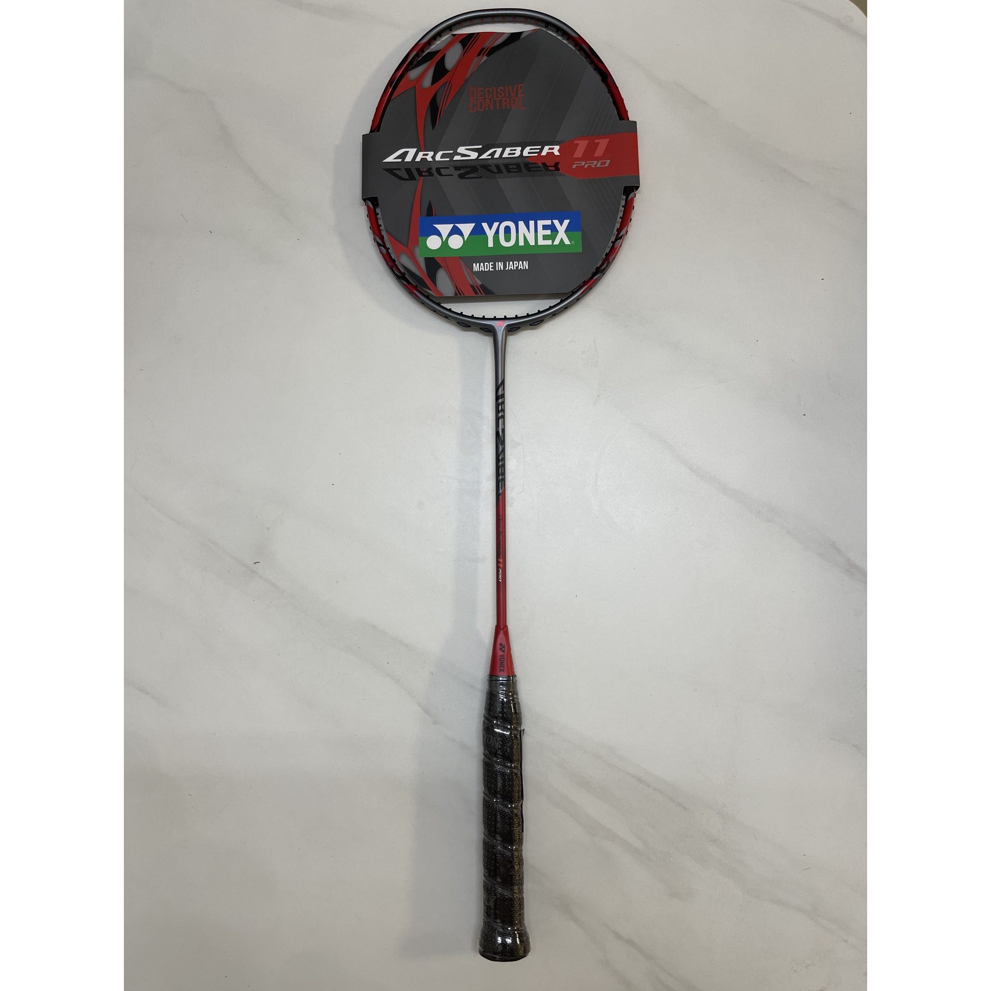 YONEX Bow Sword ARC11 PRO Full Carbon Badminton Rackets Control Type All around Defense Advanced Level 3U/G5 Black