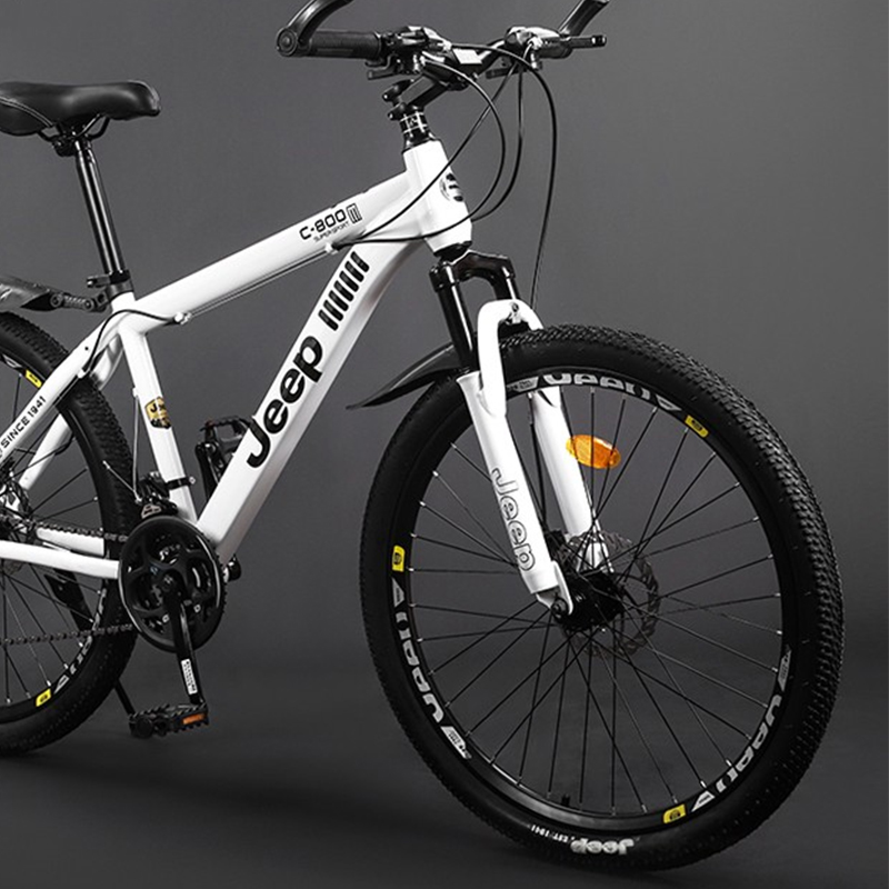 Jeep High Carbon Steel Disc Brake Mountain Bike Riding Commute Trail Running Commuting Adults