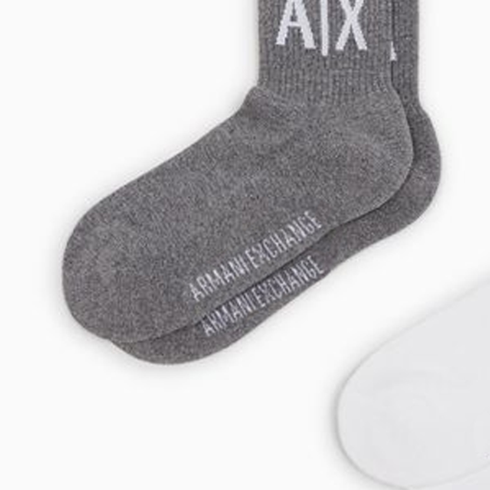 ARMANI EXCHANGE Crew Socks Men’s 2 Pack