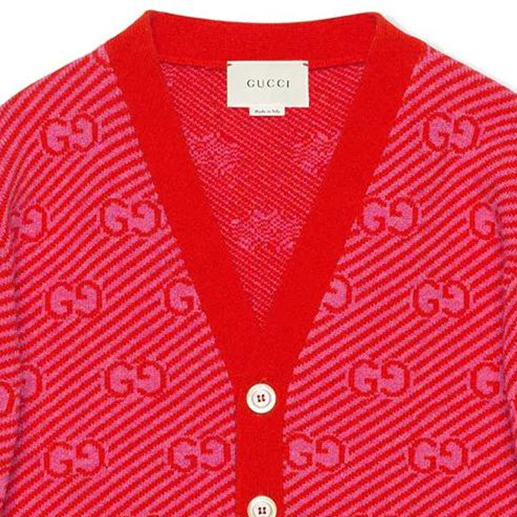 Кофта Gucci FW22 (красная) — фото 7