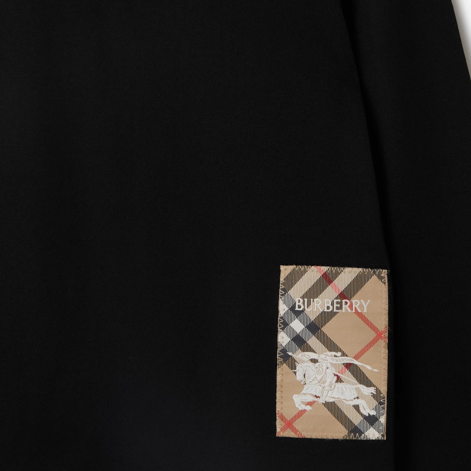 Футболка Burberry BurberryT (черная) — фото 5
