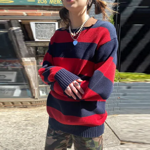Brandy Melville Красный черный Женские Трикотаж