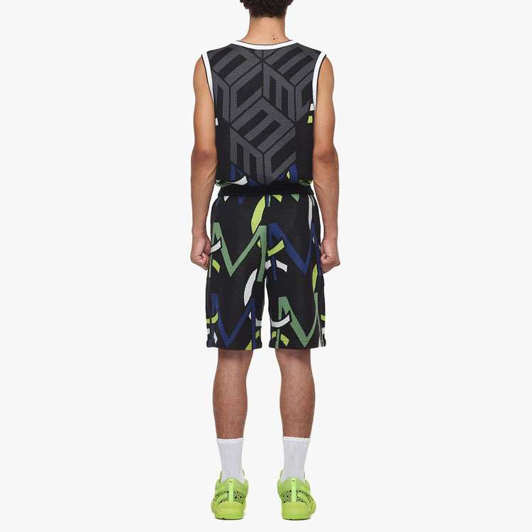 PUMA X MCM Sports Shorts Unisex Black Moderate