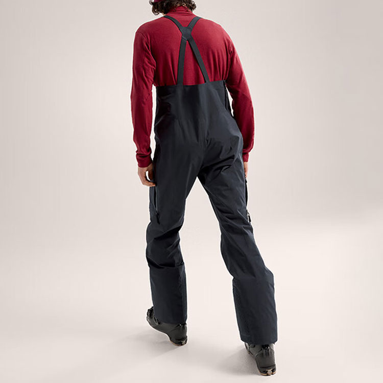 Мужские горнолыжные брюки Arcteryx RUSH Rush BIB Gore-tex pro (черные) — фото 13