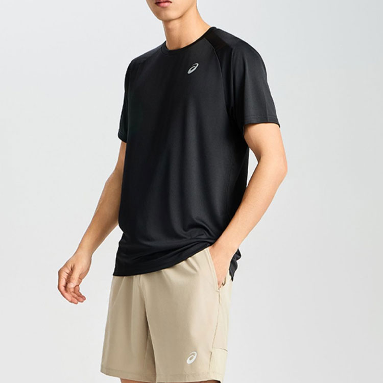 ASICS Running T Shirt Men’s Black
