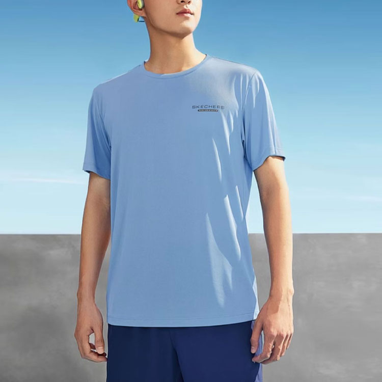 Skechers T Shirt Men’s Allure Blue