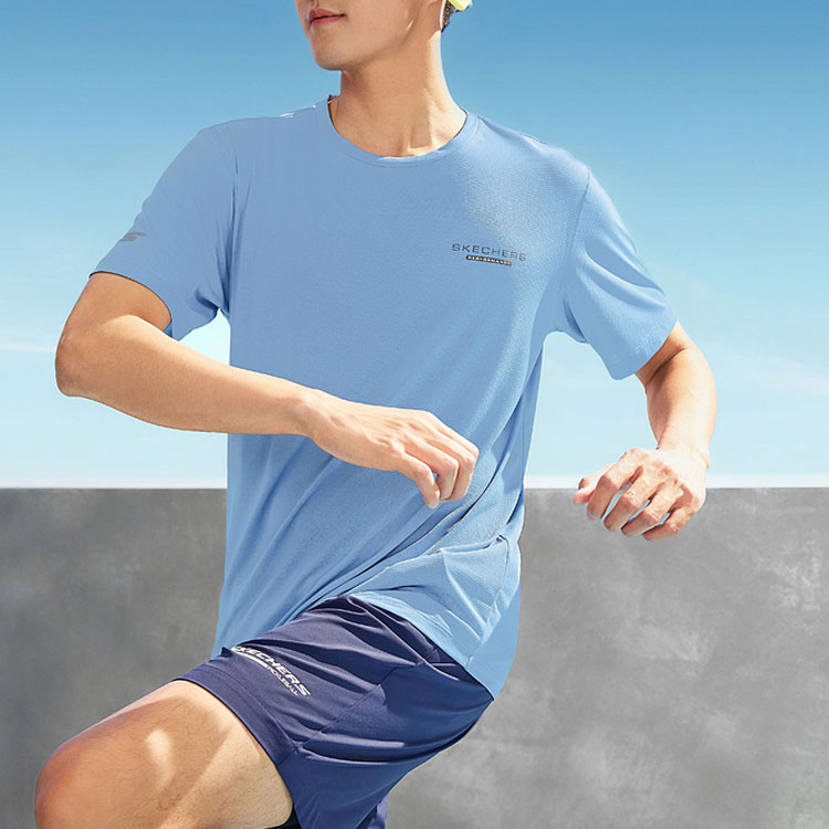 Skechers T Shirt Men’s Allure Blue