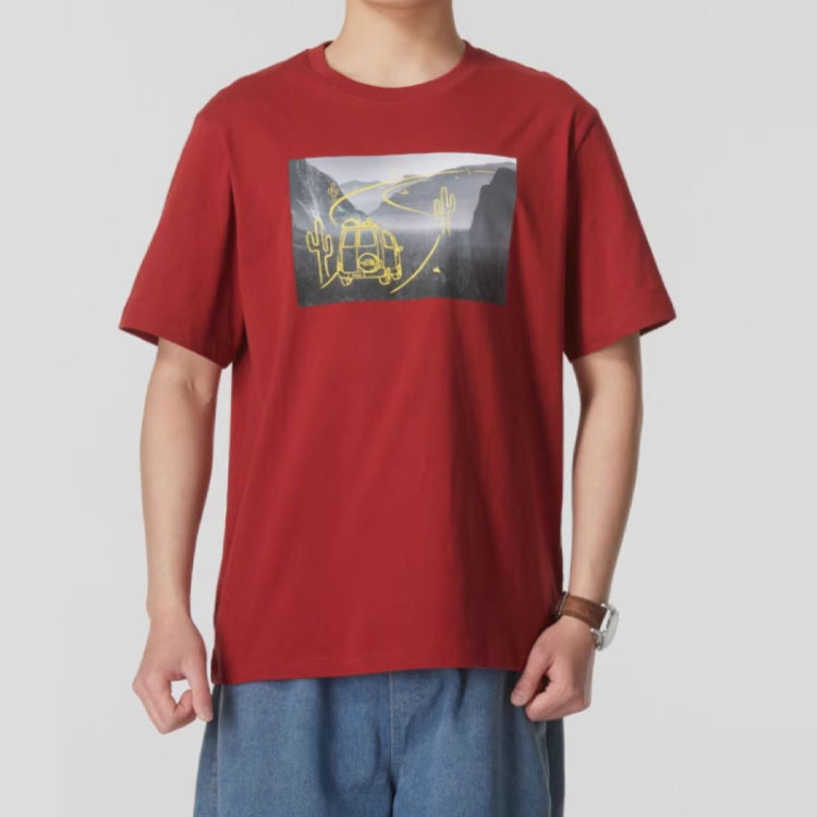 THE NORTH FACE Running T Shirt Men’s Red
