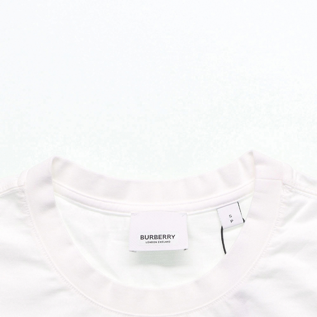 Футболка Burberry LogoT (белая) — фото 6