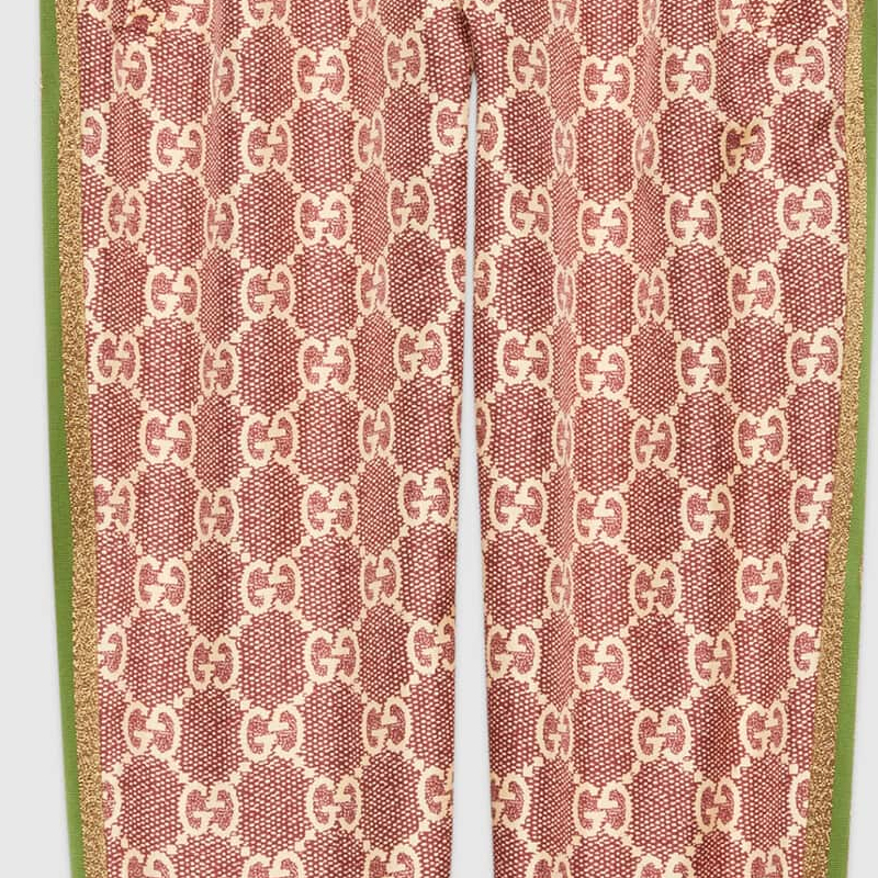 Женские брюки Gucci (розовые) — фото 6