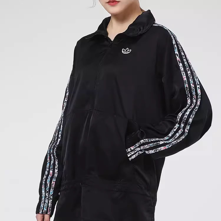 Женская куртка adidas originals Windbreaker (черная) — фото 3
