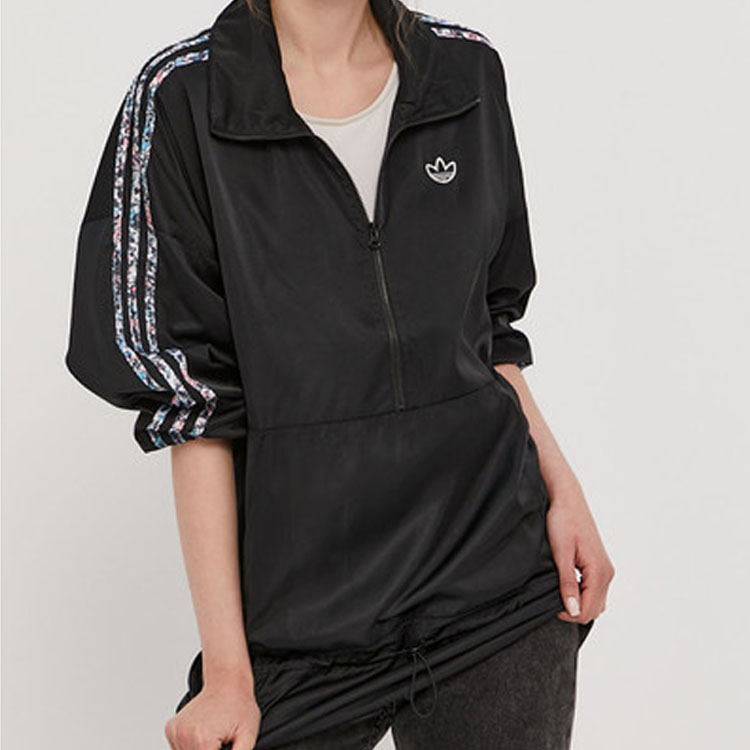 Женская куртка adidas originals Windbreaker (черная) — фото 7