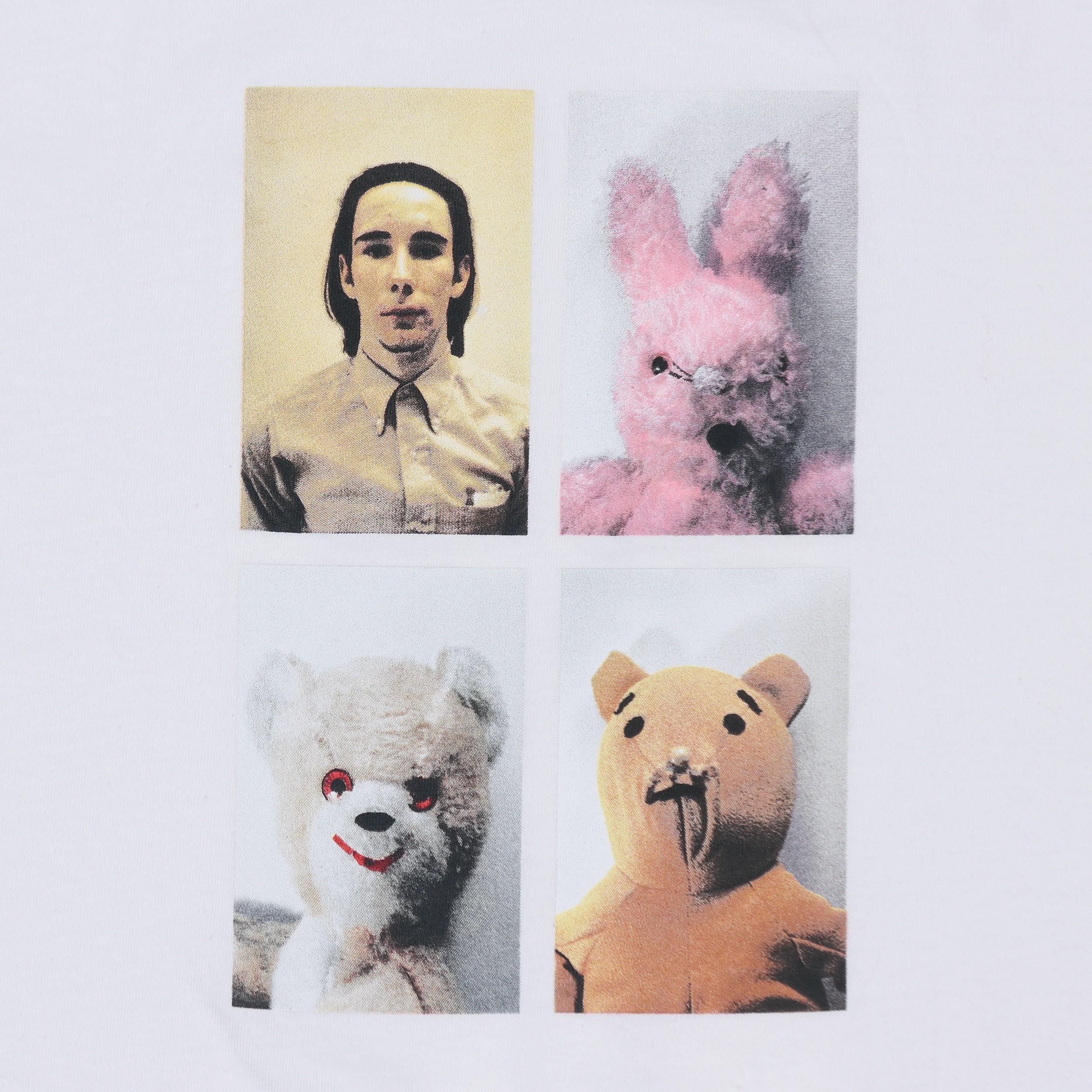 Футболка Supreme FW18 Mike Kelley (белая) — фото 4