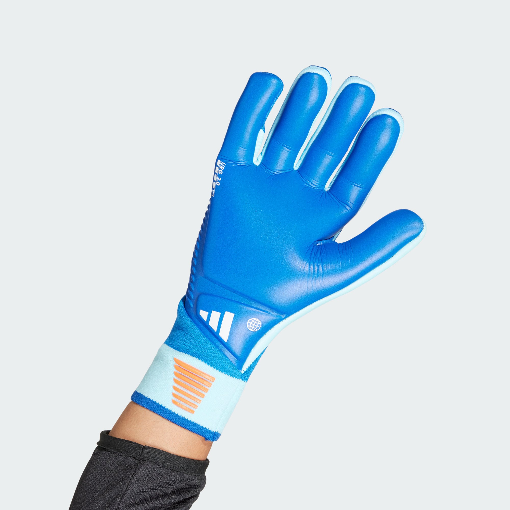 Adidas Goalkeeper Gloves Rubber Foam Abrasion Resistant Outdoor