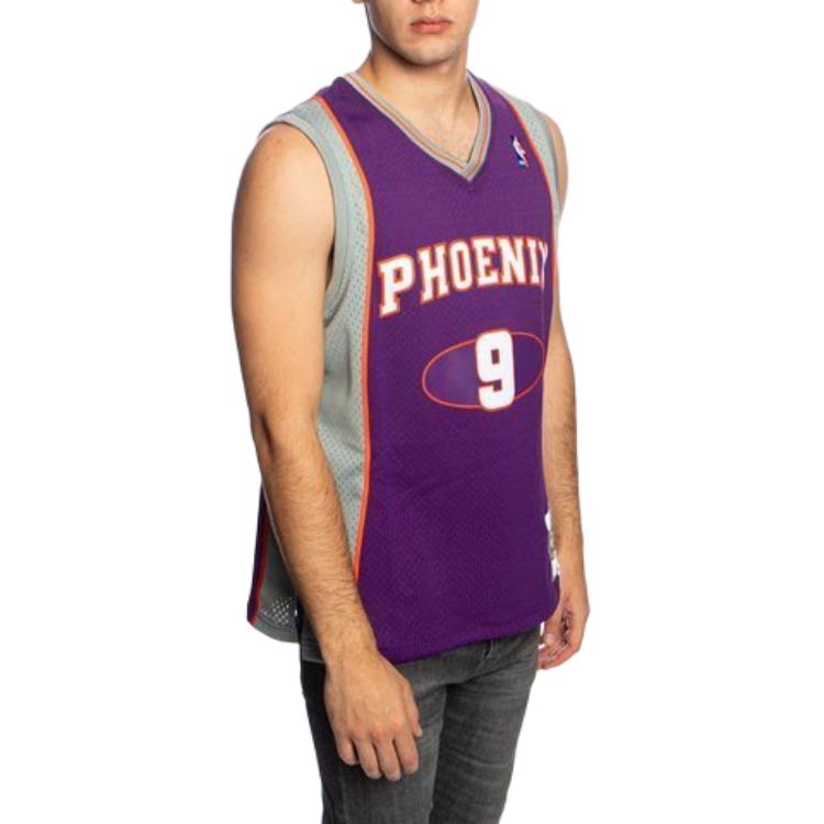Mitchell Ness Basketball Jerseys Men’s Purple Moderate Other