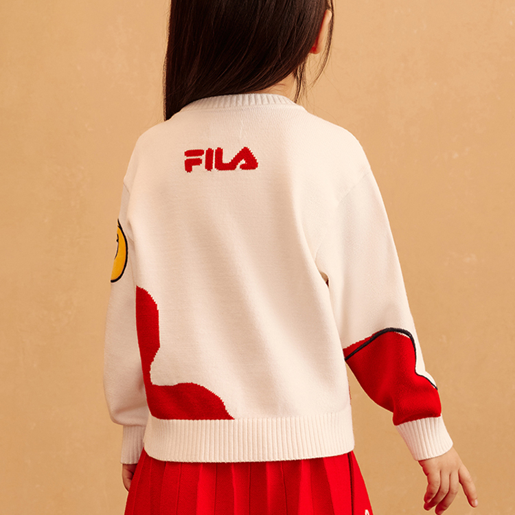 Женский свитер Fila (белый) — фото 6