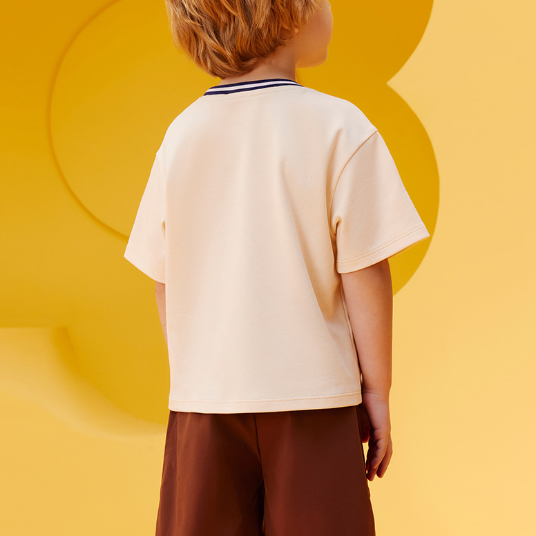 худи Fila KIDS x WiggleWiggleT (бежевый) — фото 6