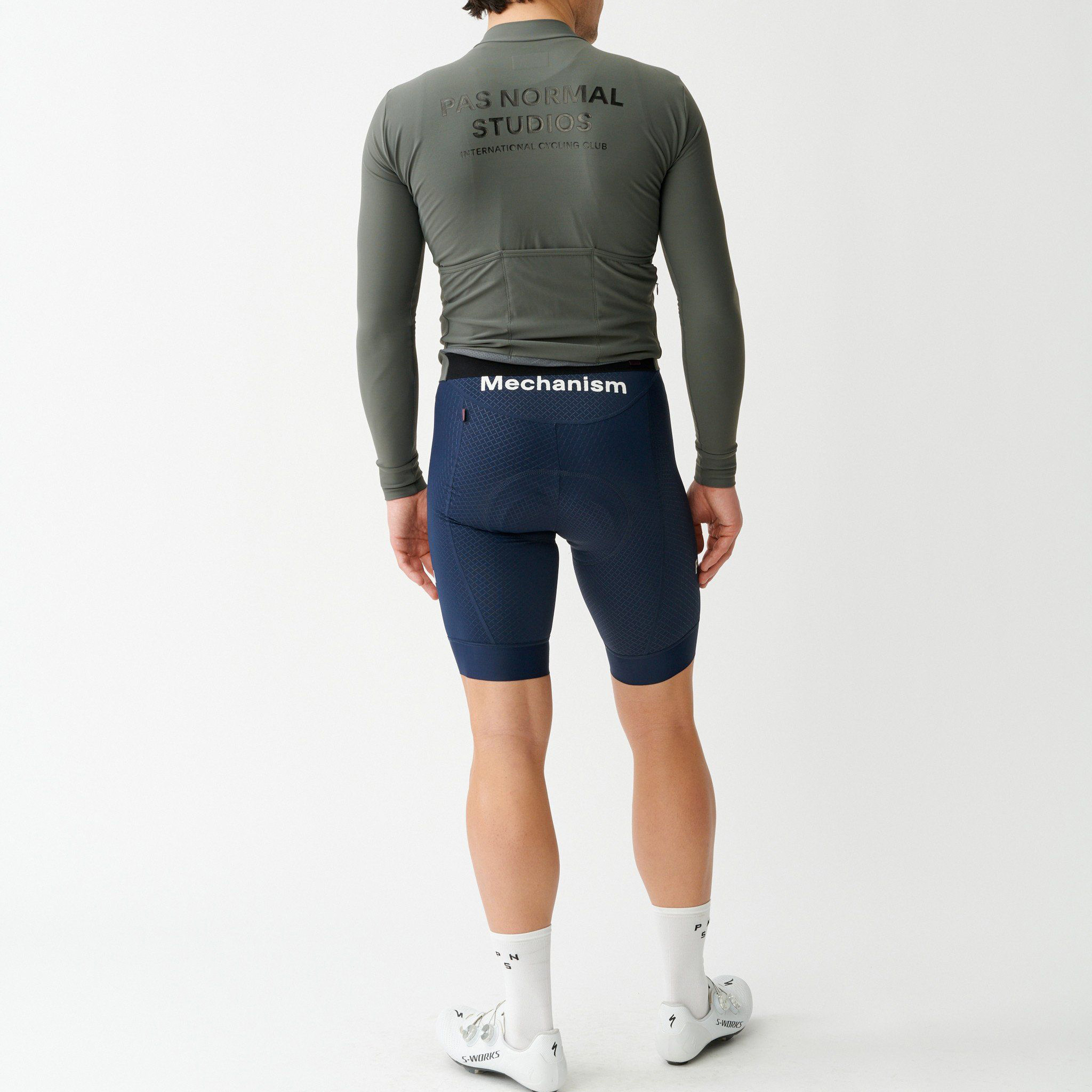PAS NORMAL STUDIOS Cycling Pants Men’s Marine Blue