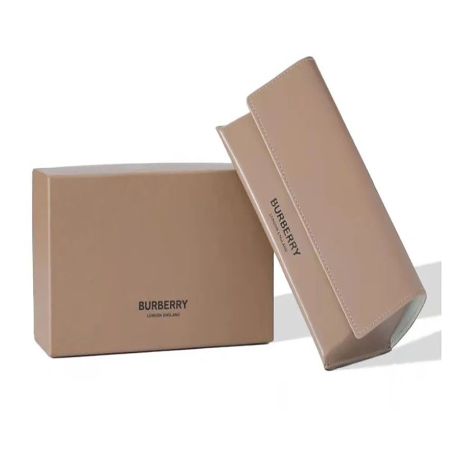 Burberry tortoiseshell-effect round-frame sunglasses