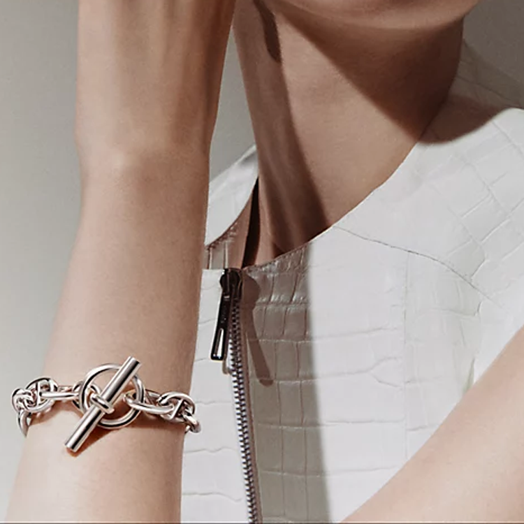 Женские аксессуары Hermes Chaine d'Ancre 925 (серебряный) — фото 2