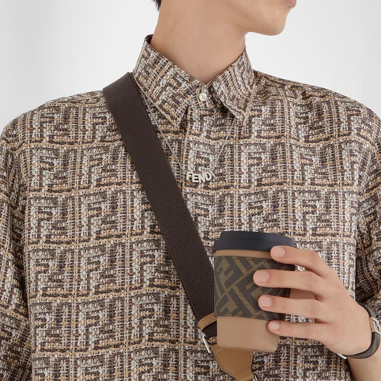 Цепочка Fendi (серебряная) — фото 3
