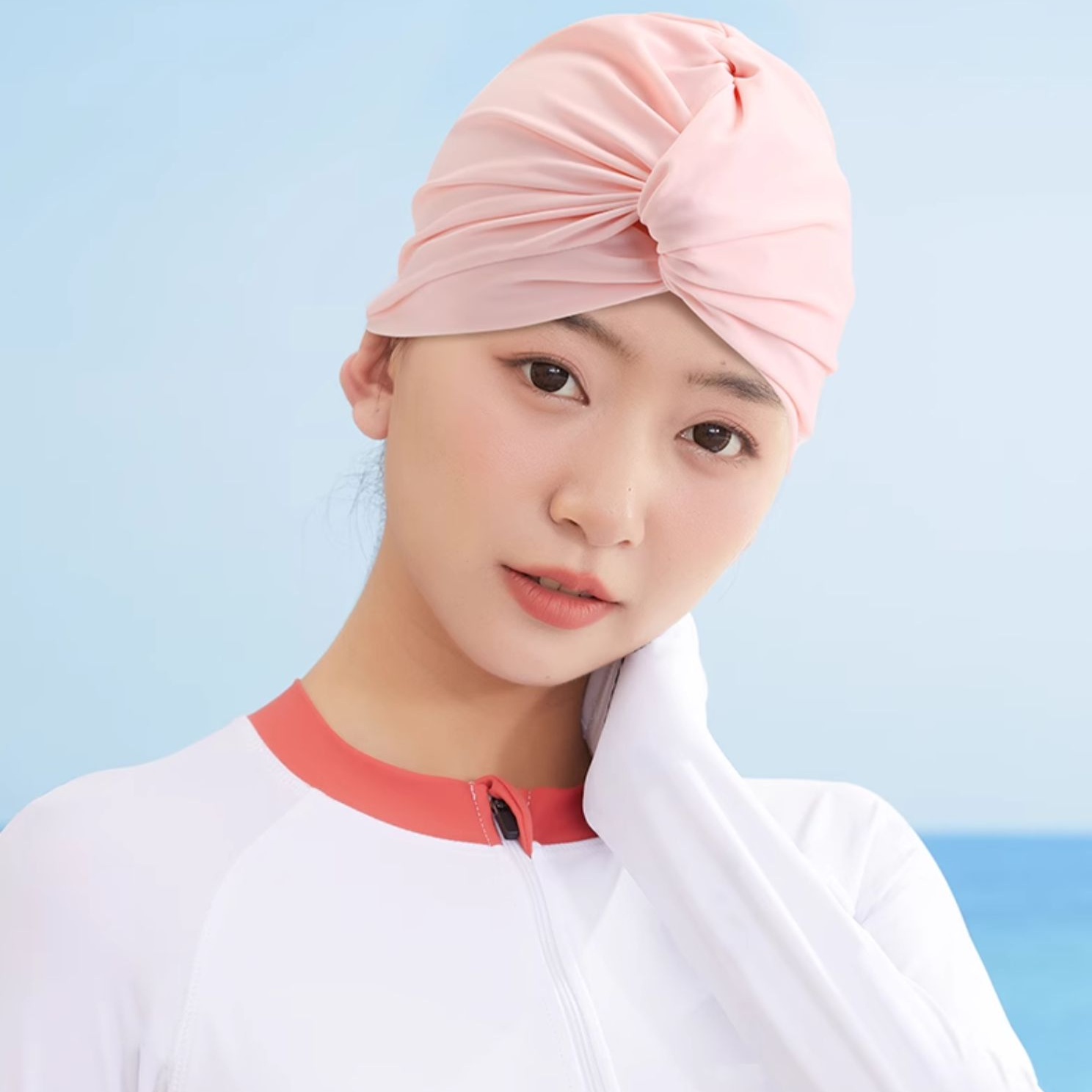 Li Ning Swimming Caps Silicone Swim Women’s