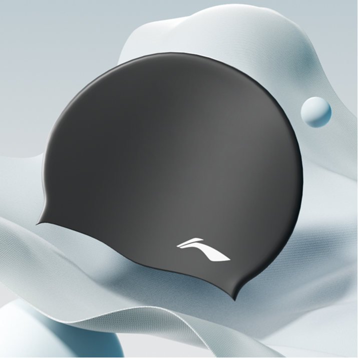 Li Ning Swimming Caps Silicone Swim Unisex