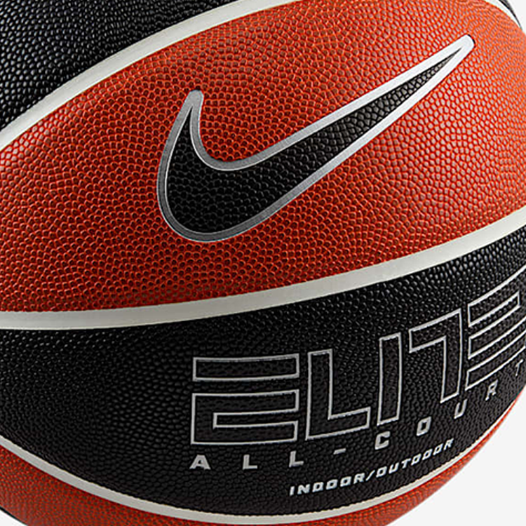Nike Rubber Basketball Red Black Size 7 Training Unisex