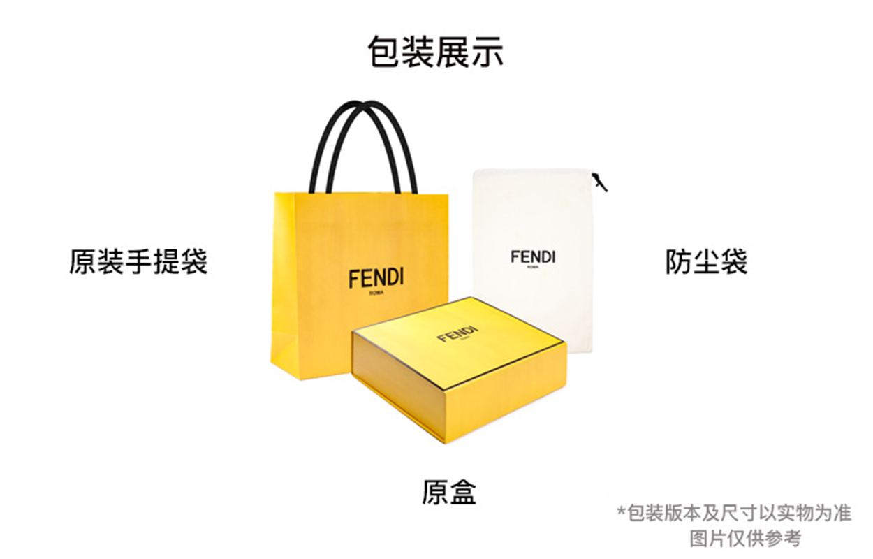 Женская сумка Fendi Logo Tote (зеленая) — фото 5