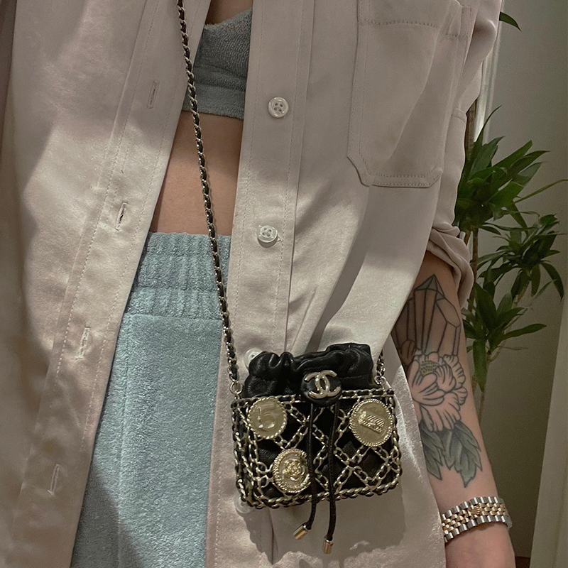 Женская сумка Chanel (черная) — фото 5