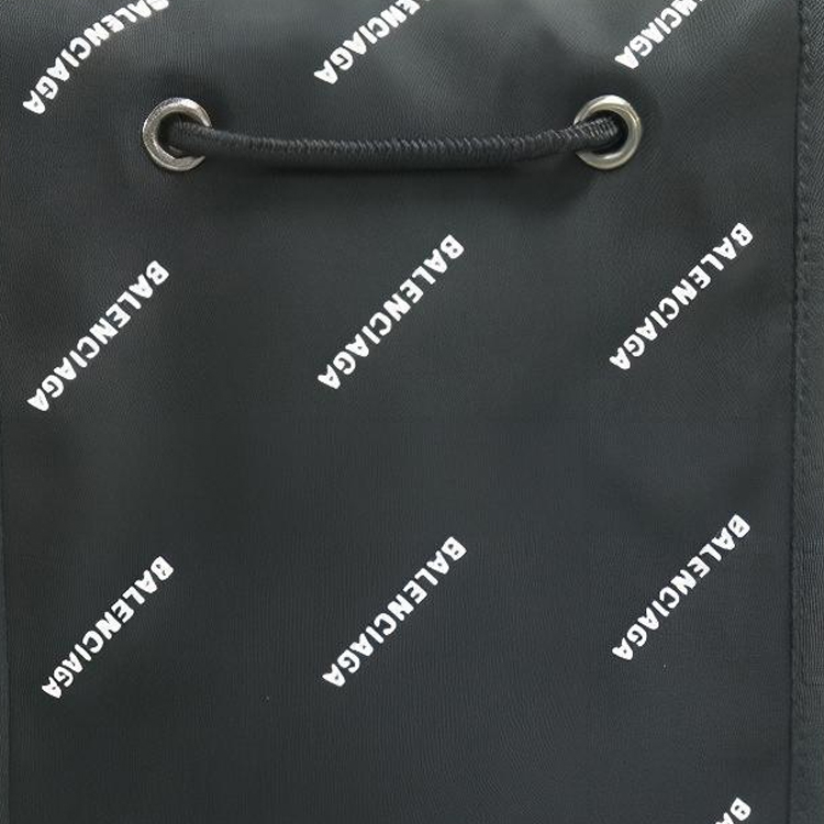 Женская сумка Balenciaga Logo (черная) — фото 5