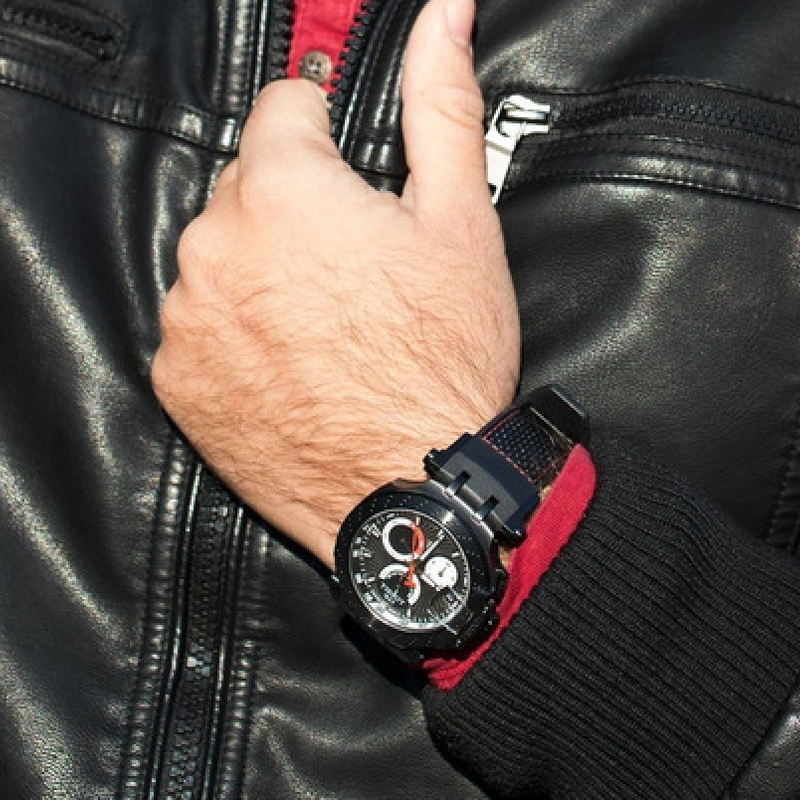 Мужские часы TISSOT 2018MotoGP 47.6mm 4347.6mm (черный) — фото 5