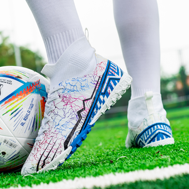 SHUANGDING TF Turf Artificial Turf Synthetic Leather Soccer Shoes Unisex