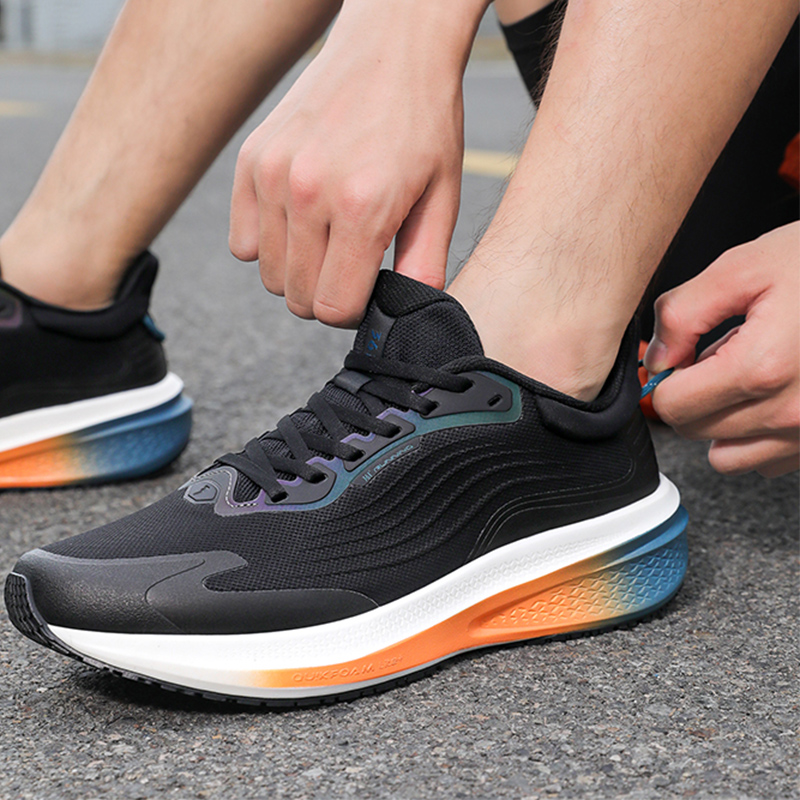 361° Rain Screen 7.0 Cushioning Rebound Cushioning Rebound Low top Running Shoes Men’s Black Orange