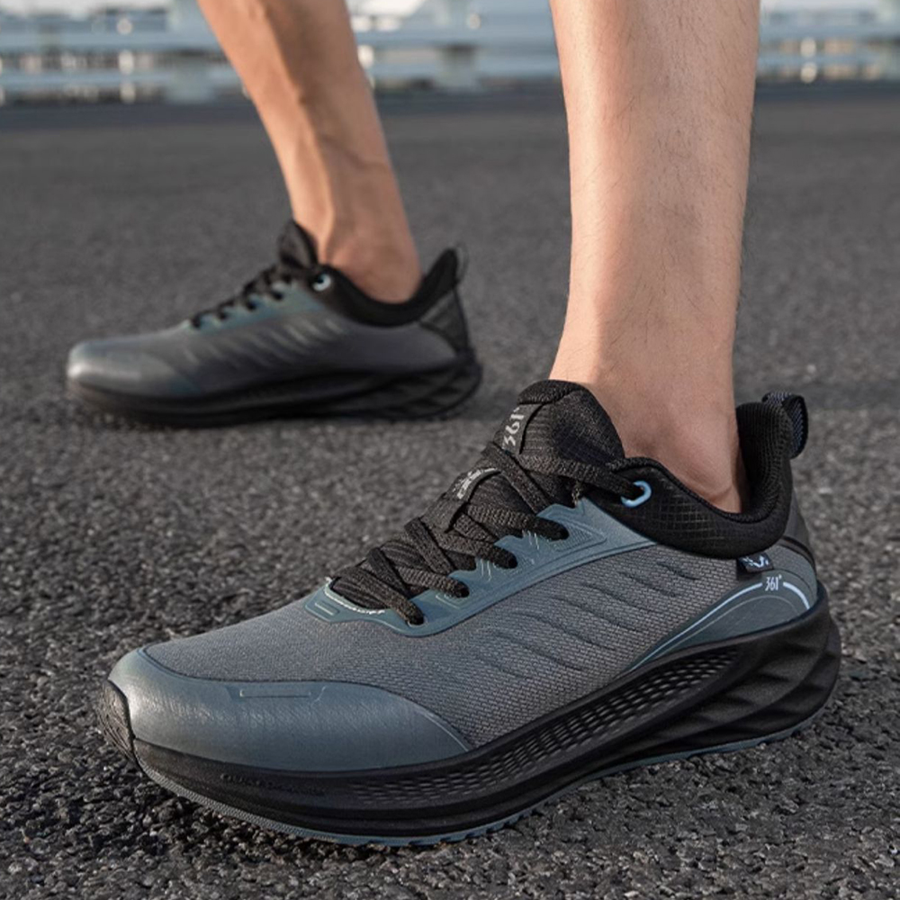 361° Rain Block 6.0 Fleece Lined, Fashion Versatile Mesh Cushioning Slip Resistant Low top Casual Running Shoes Men’s