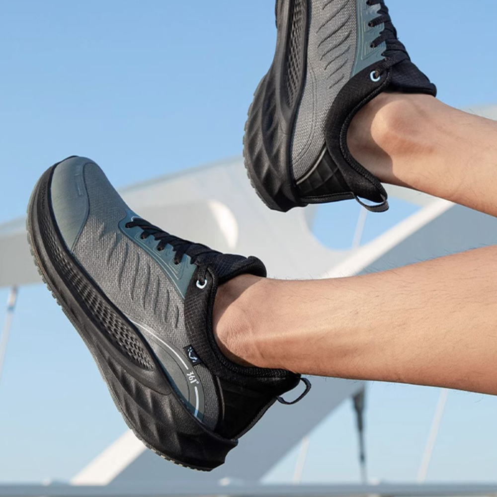 361° Rain Block 6.0 Fleece Lined, Fashion Versatile Mesh Cushioning Slip Resistant Low top Casual Running Shoes Men’s
