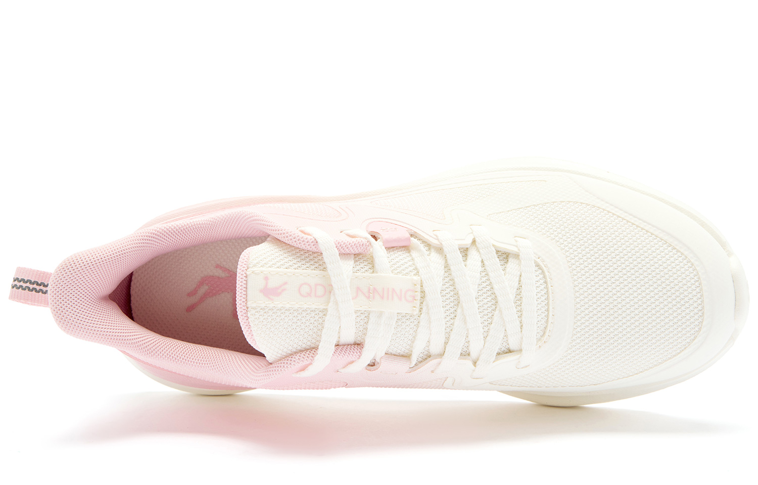 QIAODAN Yue Run Fabric Low top Q LITESPEED Technology Casual Training Running Shoes Women’s Beige Pink