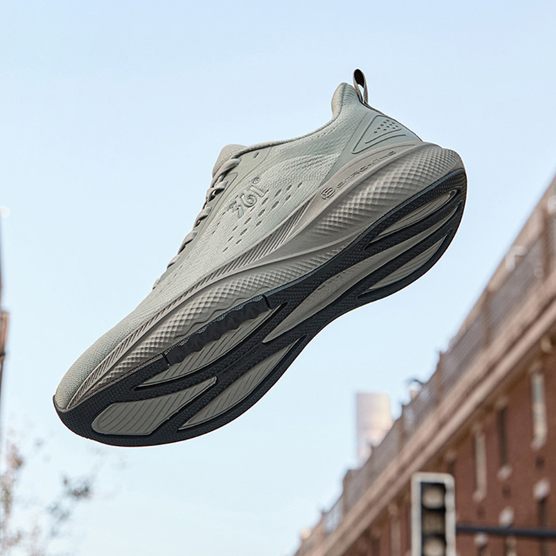 361° Star Path Cushioning Slip Resistant Low top Casual City Commuting Running Shoes Men’s Gray