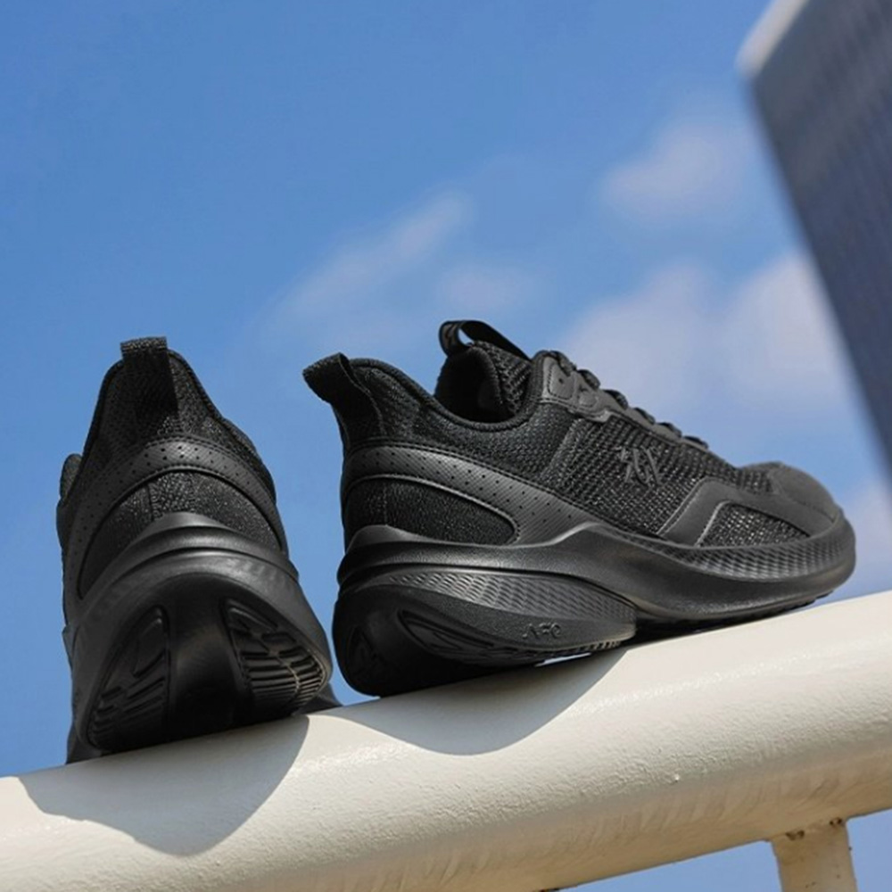 361° Mesh Slip Resistant And Breathable Slip Resistant And Breathable Low top Casual Training Running Shoes Men’s Black