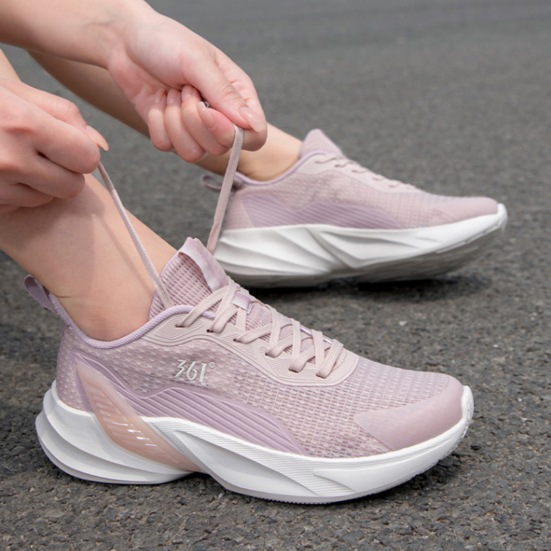 361° Slip Resistant Abrasion Resistant Low top Casual Running Shoes Women’s Pink