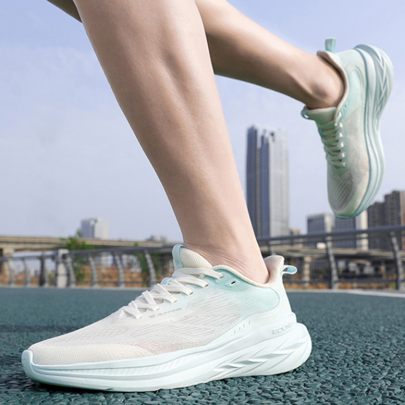 361° Slip Resistant, Abrasion Resistant, Breathable Low top Casual Running Shoes Men’s White Blue