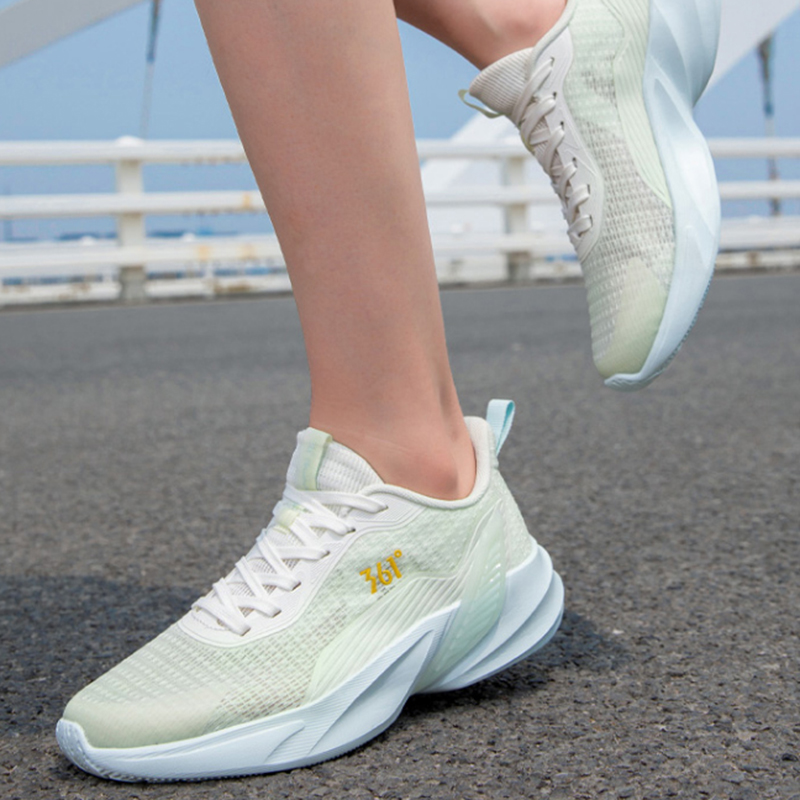 361° Slip Resistant Abrasion Resistant Low top Casual Running Shoes Women’s Green
